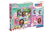 Puzzle - Clementoni Gabby's Dollhouse Edukit 4in1 Puzzles and Games Puzzle 3D - 18319