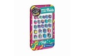 Kreatywne gry - Clementoni Crazy Chic Press & Go Nails - Pop - 18895