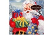 Dekoracje - Asp-Holmblad Serwetki "Santa with gifts" - 97992