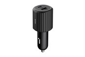 Telefon - Adapter i Ladowarka - Unisynk car power adapter - 24 pin USB-C USB Type A - 72 Watt - 10408