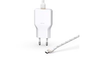 Telefon - Adapter i Ladowarka - Unisynk USB-C Charger Kit DP 36W Slim - White - 10429