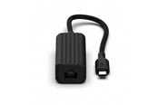 Adapter Sieciowy (karta sieciowa, serwer druku, itp.) - Unisynk USB-C to Network Adapter - Black - 10379