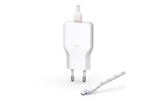 Telefon - Adapter i Ladowarka - Unisynk Slim Wall Charger G3 36W - White - 10428