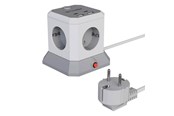 Kabel zasilający (zewnętrzny) - BlitzWolf EC1 Extender 4xAC 2xUSB-A 2xUSB-C - BW-EC1