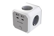 Kabel zasilajacy (zewnetrzny) - BlitzWolf BW-EC2 8-in-1 Power Cube 4xAC 2xUSB-A 2xUSB-C - BW-EC2