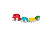 Zabawki dla niemowląt - Clementoni Baby - Clemmy Sensory Train with Soft Blocks 12pcs. - 17961