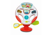 Zabawki dla niemowlat - Clementoni Baby Activity Steering Wheel with Suction Cup - 17532