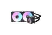 Chlodzenie CPU - Darkflash DV240S CPU Water Cooler - Black - Chłodzenie wodne procesora - Max 30 dBA - DV240S BLACK