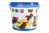 Klocki konstrukcyjne - Clics Build & Play Bucket 8in1 - CB198