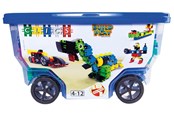 Klocki konstrukcyjne - Clics Rollbox Building Blocks - Construction Set 15in1 - CB411