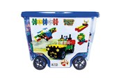 Klocki konstrukcyjne - Clics Rollbox Building Blocks 20in1 - CB606