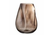 Dekoracje - Bloomingville - Ingolf Vase 26 cm - Brown Glass - 82048946