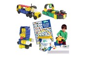 Klocki konstrukcyjne - Clics Building Blocks - Building Set 10in1 - CD007