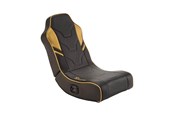 Fotel gamingowy - X Rocker Shadow 2.0 Floor Rocker Gaming Floor Chair for Children & Teenagers with Audio System - Black/Gold - 5132201