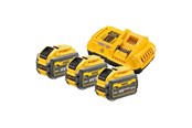 Akumulator i ładowarka - Dewalt DCB118X3-QW Cordless Tool Battery and Charger - DCB118X3-QW