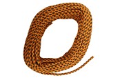Narzedzia ogrodnicze - Home>it Garden braided rope Ø6.4 mm × 30 m (Orange/Black) - 91485