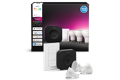 Inteligentny dom - Philips Hue Starter Kit Pro: 3 GU10 bulbs + Dimmer switch + Bridge Pro - 929003666513