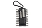 Narzędzia ręczne - Home>it Bit set 22 pieces Cr-V steel 20 x Bits in Cr-V quality 1 x 1/4" Adapter for sockets 1 x 1/4" Magnetic bit holder - 70862