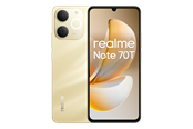 Telefon komórkowy - realme Note 70T 256GB/4GB - Beach Gold - 631011006477