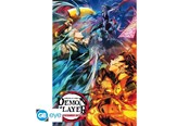 Drobiazgi - ABYstyle - DEMON SLAYER Poster Key art 2 (91.5x61cm) - Plakat - 3665361101802