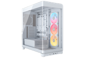 Obudowa komputerowa - Corsair FRAME 4500X LX-R RGB White - Obudowa komputerowa - Miditower - Biały - CC-9011317-WW