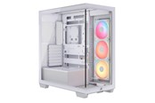 Obudowa komputerowa - Corsair 3500X LXR LINK White - Obudowa komputerowa - Miditower - Biały - CC-9011325-WW