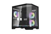 Obudowa komputerowa - Darkflash FT350 Computer Case with 5 ARGB Fans - Black - Obudowa komputerowa - Czarny - FT350 Black