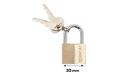 Odziez robocza BHP i akcesoria - Home>it Brass padlock - 30 mm. - 25330