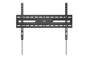 Uchwyty ścienne, uchwyty AV i meble AV - Deltaco mounting kit - fixed - for flat panel - heavy duty - black - Max 75 kg - recommended for 86" - ARM-1151-B