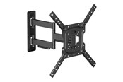 Uchwyty ścienne, uchwyty AV i meble AV - Deltaco Office mounting kit - for curved / flat panel - full motion tilt swivel 35kg - black - Max 35 kg - recommended for 2365 " - ARM-0257-B