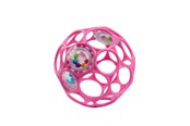 Zabawki dla niemowląt - Oball Easy Grasp Rattle Pink - 12030