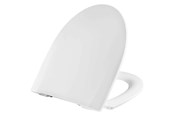 Toalety, siedzenia, bidety i czesci zamienne - Pressalit Spira V 1136 Toilet seat with soft close, lift-off and antibacterial effect, white - 1136011-DM8999