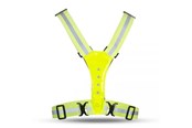 Gadzety - Pro Sport LED Kamizelka odblaskowa z oświetleniem LED do biegania, jazdy na rowerze i treningu - 10082
