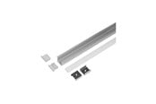 Inteligentny dom - Light Solutions Aluminiumsprofil - Model L (Indbyg) - 20mm LED strip - Alu - 5714255011173