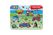Puzzle - Studio 100 Bumba Wooden Puzzle - Vehicles Drewniany - MEBU00005710