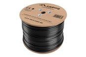 Kabel sieciowy - Lanberg bulk cable - 305 m - black RAL 9004 - Czarny - 305m - LCU5-30CU-0305-BK