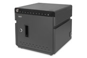 Uchwyt na monitor - DIGITUS Mobile Desktop Charging Cabinet for 10 Notebooks/Tablets - DN-45004