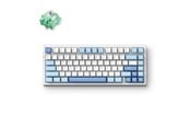 Klawiatura - MCHOSE G75 Pro Wireless Gasket Mounted - Blue - Klawiatura gamingowa - bez bloku numerycznego - Angielski (US) - Niebieski - G75-4A