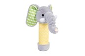 Zabawki dla niemowlat - Bigjigs Elephant Plush Rattle - 37031