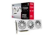 Karta graficzna - ASUS Radeon RX 9070 XT Prime OC White - 16GB GDDR6 RAM - Karta graficzna - 90YV0L75-M0NA00