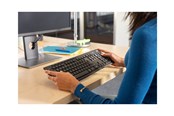 Klawiatura - Logitech MK370 Combo for Business - keyboard and mouse set - AZERTY - French - graphite Input Device - Zestaw klawiatura i mysz - Francja - Czarny - 920-012066