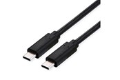 Kabel USB - Roline - USB-C cable - 24 pin USB-C to 24 pin USB-C - 50 cm - 11.02.9091