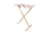 Zabawa w udawanie - Bigjigs Wooden Clothes Rack - BJ377