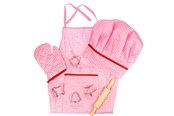 Zabawa w udawanie - Bigjigs Chef's Kitchen Set Pink - BJ609
