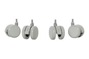 Ergonomia - Leitz Zestaw kółek do małego biurka Ergo z elektryczną regulacją wysokości - 53740085