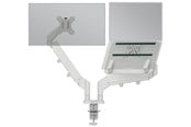 Uchwyt na monitor - Leitz Oszczędzające miejsce na biurku ramię  Ergo na monitor i laptopa, Szary - 65380085