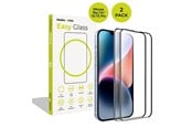 Telefon - szklo ochronne - Mobile Origin EasyGlass iPhone 17e/16e/14/13/13 Pro - 2 pack - FRL-EG-i14-2pk