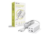 Telefon - Adapter i Ladowarka - Mobile Origin GaN 100W Compact MultiHub Charger PW18 with 3x USB-C + USB-A - MO-100CMH-PW18