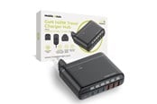 Telefon - Adapter i Ladowarka - Mobile Origin GaN 140W Travel Charger Hub PW12 EU/UK/US - 3x USB-C + 3x USB-A - MO-CH140-PW12