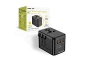 Telefon - Adapter i Ladowarka - Mobile Origin GaN 67W Travel Adapter PW5 EU/UK/US/AUS - 3x USB-C + USB-A - MO-TRA67-PW5
